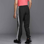 Men Black Solid Aeroready Sustainable Joggers